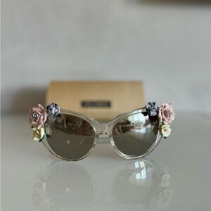 Dolce Gabbana floral sunglasses